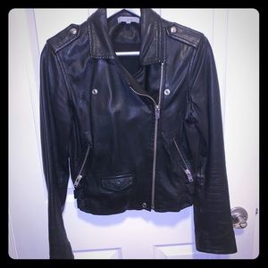 IRO Asheville Black Leather Jacket